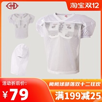 American football training gown Jersey adult children A4 anti-scratch sleeve armor olive ball suit