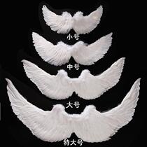 White feather butterfly wings stage catwalk photo props Net red angel wings kindergarten headdress costume