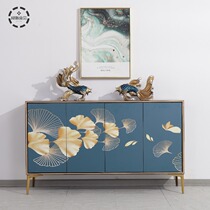 Light and luxurious modern Xuan cabinet Living room Partition Decoration Cabinet Door Real Wood Shoe Cabinet Ideostyle Containing Cabinet Multifunction Storage