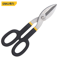 Del tools 10 12 inch iron scissors stainless steel metal iron sheet iron wire mesh scissors DL25910 12