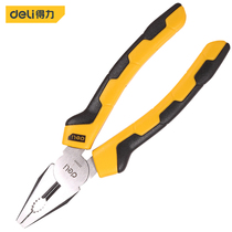 Del tool 6 7 8 inch wire pliers Industrial-grade household electrical cutting line vise DL0001 2 3