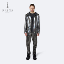Rains Holographic jackets waterproof and breathable windbreaker raincoat coat for men and women