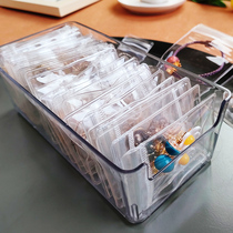 Anti-oxidation sealed jewelry box earrings earrings necklace storage box ring jewelry jewelry earrings storage transparent