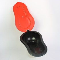 2018 new decoration with temporary toilet plastic squat urinal urinal disposable plastic easy to use on the site