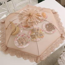 Large leftover cover food cover household foldable food cover dust and anti-fly cover food cover