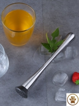 Mash hammer tone stainless steel lemon hammer Press milk tea fruit Press crushed popsicle steak chicken steak meat hammer