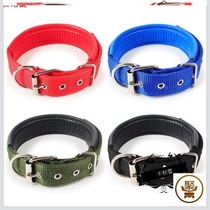 Thickened wear-resistant dog collars small medium and large dogs collars dog collars pet supplies