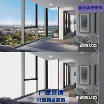 Intelligent electronically controlled dimming glass atomization glass projection power-on high transparent power-off electronic self-adhesive film color-changing glass