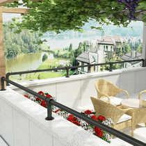Balcony railing Villa attic outdoor protective fence indoor and outdoor fence roof passage corridor isolation pile m-type