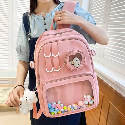 taobao agent Capacious Japanese backpack, brand one-shoulder bag, for secondary school