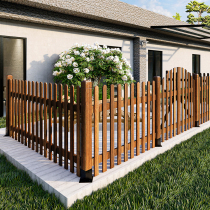 Anti-corrosion wooden fence fence fence Outdoor villa courtyard Outdoor wooden fence fence yard Wooden fence door