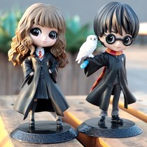Qposket Q edition of Harry Potter Hermione hand-made peripheral model ornaments gift Doll Doll Cake Decoration