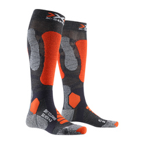 X-SOCKS 4 0 silver ion touring men and women professional ski socks long tube warm single double board sports socks