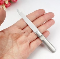   Nail file grinding strip large stainless steel manicure file dampen gray nail thick nail toenail special nail rubbing device