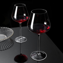 Wine glasses home set high-end luxury crystal glass European style burgundy handmade creative personality Goblet
