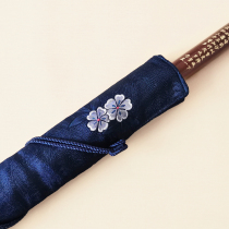 Xiao Xiu Xuan plain jacquard pattern flute bag fresh vintage student bamboo flute bag new hole flute Shakuhachi Nan Xiao set