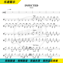 Starset-INFECTED Drum Score Rock Drum Score Send Video Drum Score