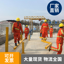 Site balance beam walking experience Building construction safety standardization experience Product safety experience hall equipment
