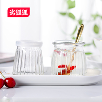 Birds nest bottling reusable household cooking fresh-keeping bottle food grade sealed can small jar glass birds nest cup