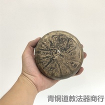  11 5 cm new horse gong dang gong Taoist dharma dojo special bronze throwing gong winter and winter gong manual explosion