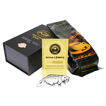 Indonesia imported Musk cat shit coffee powder Bali specialty original roasted pure black coffee beans gift box