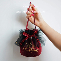 Christmas Eve Apple Gift Box Bag Packing Box Christmas Gift Bag Christmas Childrens Small Gift Candy Bag Decoration