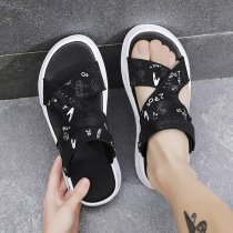 Sandals mens summer outside wearing non-slip sports Driving dual-use cool Drag 2022 new men Personality Casual Beach Shoes
