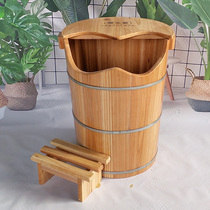 Tibetan Shengtang Fragrant Fir Foot Bath Foot Bath Foot Healing Bucket Steam Fumigation Bucket Steaming Foot Bucket Aromatherapy Bucket 50cm