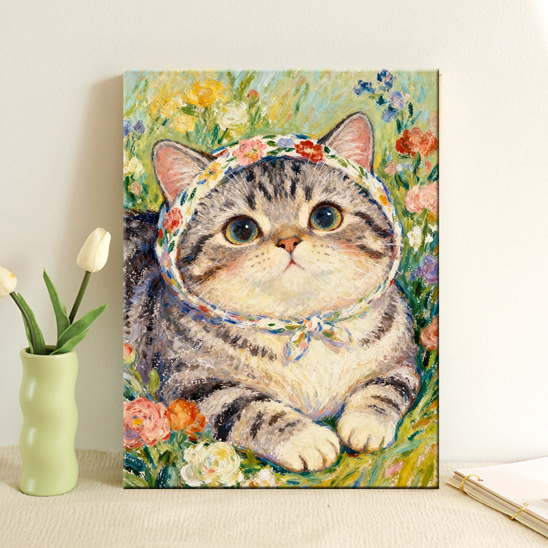 diy油画猫-diy油画猫促销价格、diy油画猫品牌- 淘宝