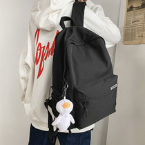 Schoolbag men fashion trend large capacity travel backpack female 2021 new junior high school college students Korean backpack