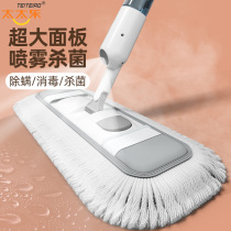 Tai Le large water spray no hand wash mop 2021 new home drag lazy spray dust push flat mop