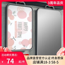German 304 stainless steel cutting board Antibacterial thickened double-sided plastic fruit cutting board Kitchen household rolling surface chopping board