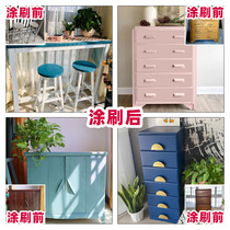 Sanqing water-based wood paint Solid wood old furniture color change wooden door renovation wood household paint Self-brush paint