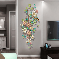 European living room entrance wall decoration club wrought iron wall decoration three-dimensional wall decoration restaurant fashion wall decoration pendant