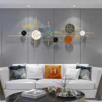 Living room TV background wall metal wall hanging bedroom creative pendant Nordic art restaurant luxury wall decoration
