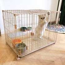 Simple Nordic dog cage Small and medium-sized dog with toilet pull-out chassis Pet indoor than bear Teddy Rabbit cat cage