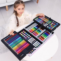 Painting tool set kindergarten brush gift box Primary School students watercolor Pen art school supplies children painting women