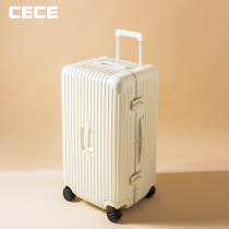 CECE30 inch thickened strong aluminum frame rod box suitcase male net red suitcase large capacity female student 28 inches