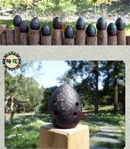 Beginner Xun 8-hole Xun 10-hole black pottery Xun National musical instrument Pear Xun Handmade Xun 8-hole special price professional