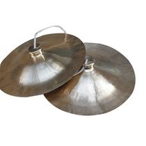 Professional Flagship professional copper nickel large nickel small hi-hat Beijing hi-hat drum nickel wide sounding brass or a clanging cymbal large cap nickel Sichuan sounding brass or a clanging cymbal sound tong chai Opera