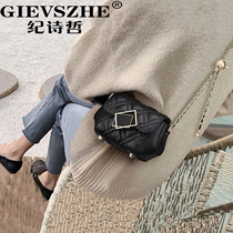  Ji Shizhe small bag 2021 new bag female wild autumn and winter leather fashion messenger bag niche womens bag