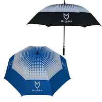 Ultra-light anti-ultraviolet golf umbrella super large reinforced wind-resistant 62-inch manual golf male and female sunshade umbrella