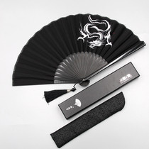 Fan weapon boys domineering self-defense waist fan handsome folding fan summer portable strong summer practical play durable