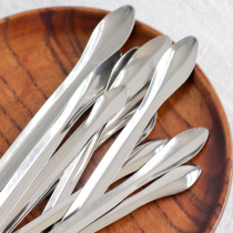 Mimu Er aromatherapy gypsum diy mixing tool diy candle Toner small spoon stainless steel pointed spoon 3 sets