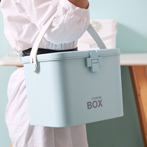 ADOUSHOME medical kit home large capacity household first aid box storage box portable medical box medicine