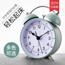 Mute alarm clock students with creative personality lazy alarm simple bedside clock childrens special voice super clock