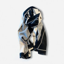 Meg deer scarf women Winter Spring and Autumn collar male couple 2021 New wool cashmere shawl dual use