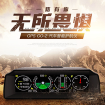 Car universal GPS self-driving off-road balance escort instrument Speed altitude compass High-precision horizontal slope instrument