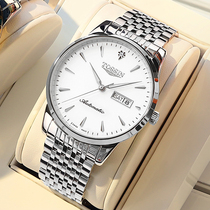 Swiss import day king watch mens fully automatic mechanical watch ultra-thin waterproof mens fine steel luminous mens watches