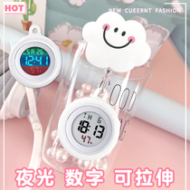 Cute Nurse Table Retractable Electronic Plethora Doctor Large Screen Digital Hanging Watch Nighttime Student Table Pregnant with Watch Exam